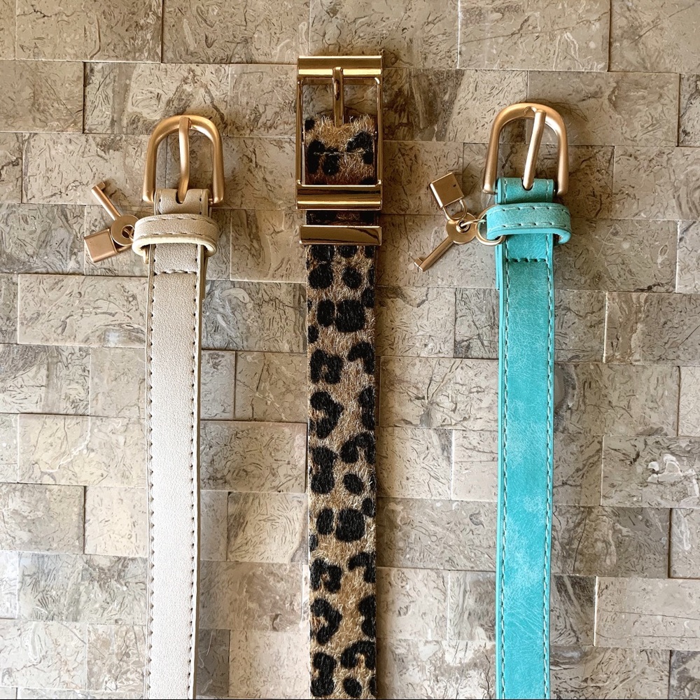3 Belt Set